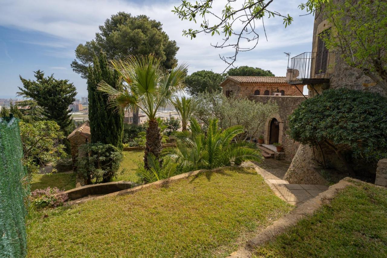 Castillo Can Xirau, Propiedad Exclusiva Con Piscina & Aircon Villa Santa Susanna Kültér fotó