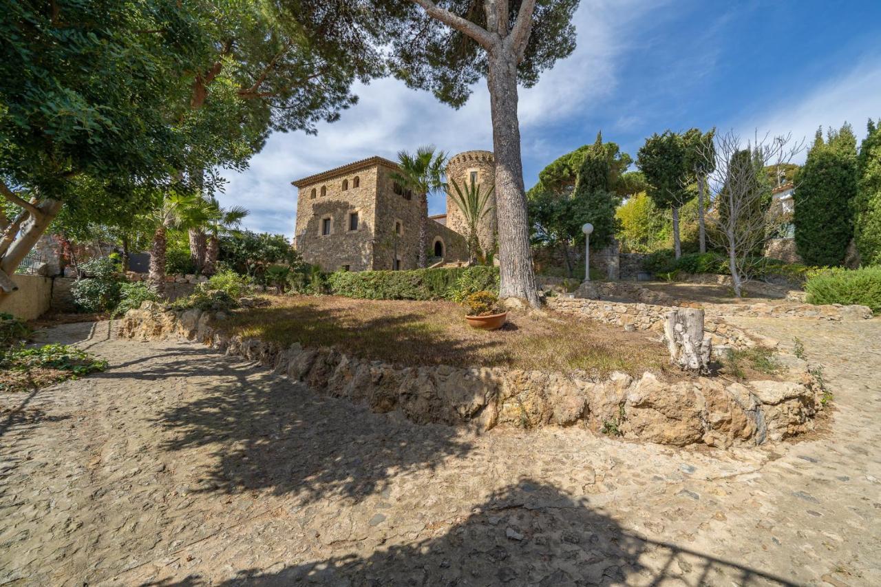 Castillo Can Xirau, Propiedad Exclusiva Con Piscina & Aircon Villa Santa Susanna Kültér fotó